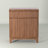 38.2" H Wood 2-Door Accent Cabinet with Waveform Fluted Panels-552230329