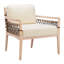 Chaise d'appoint Michiel Wezly - ivoire