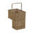 Bertram Handwoven Wicker Stair Basket with Handles-98543257