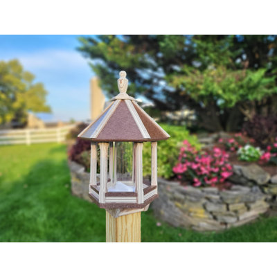 Amish Handmade Bird Feeder, Poly Lumber, Weather Resistant