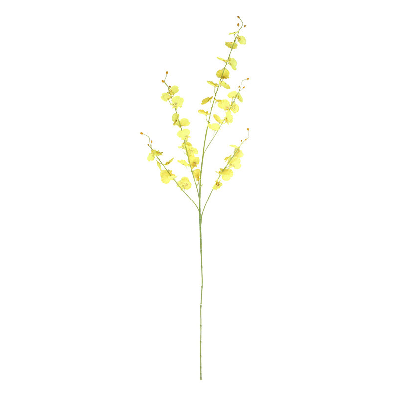 Faux Silk Orchid Arrangement, Yellow