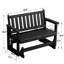 Chaise berçante en plastique HDPE pour 2 personnes-235919829