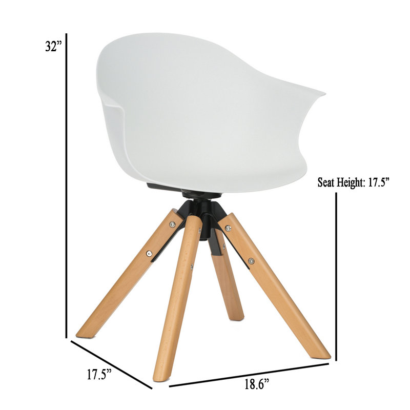 Barvick Arm Chair, White, 4