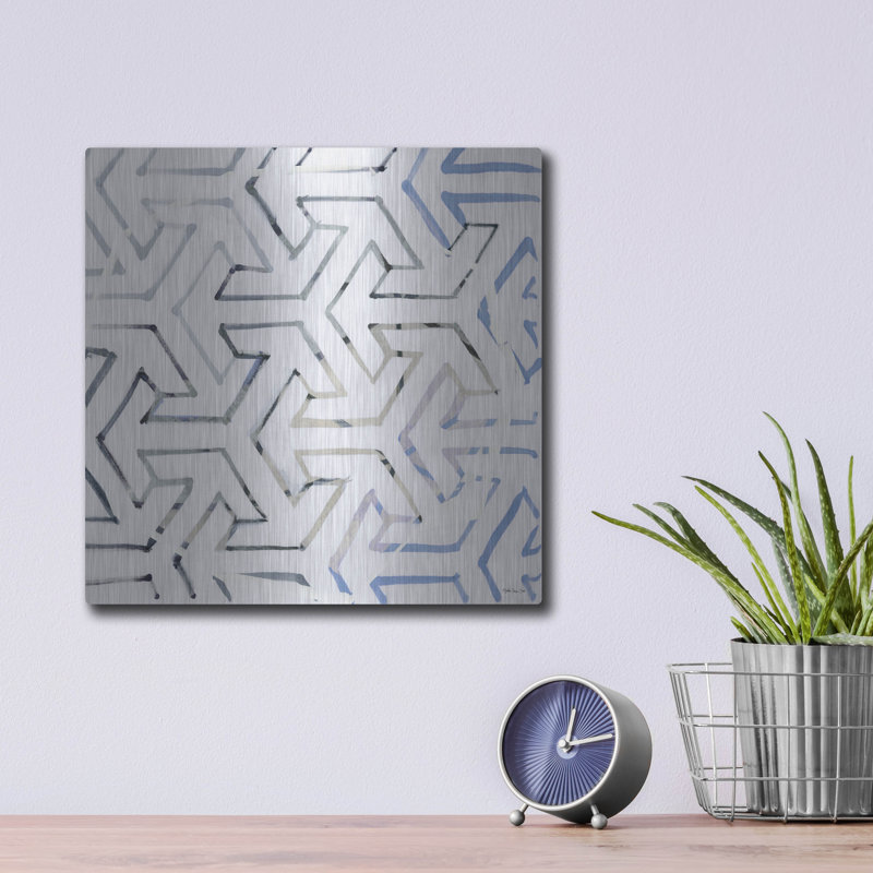 Luxe Metal Art 'Geometry' By Stellar Design Studio " Geometry " by Stellar Design Studio