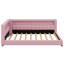 Upholstered Platform Bed with Built-in USB Ports and LED Light Belt-1081719540-1081719541
