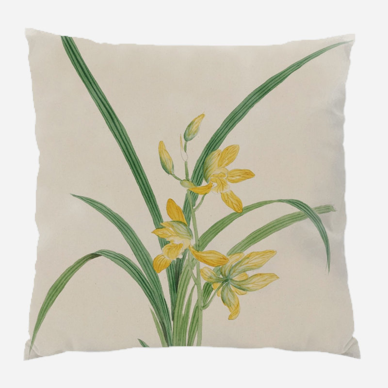 Outdoor Reversible Throw Pillow, Microsuede, Indoor