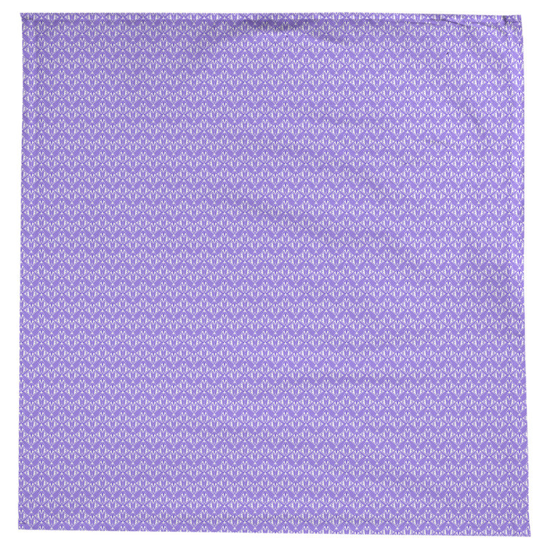 Leffel Art Deco Tablecloth, Purple