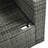 Outdoor 6-Piece All Weather PE Armentrout Sofa Set, Garden Patio Wicker Sectional Furniture Set With Adjustable Seat, Storage Box, Removable Covers And Tempered Glass Top Table-867560144-867560175