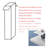 Rectangle Chair Mat with Straight Cut Edge for Firm Surfaces