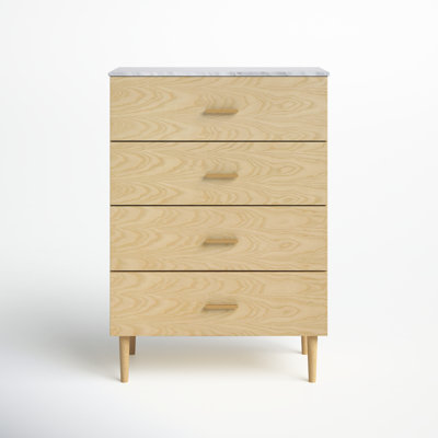Dondi 4 Drawer 36" W Chest