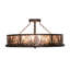 Mountain Pine 8 - Light Semi Flush Mount