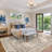 Washable Rugs - Large Boho Rugs for Living Room Stain Resistant Carpet Vintage Tribal Rugs for Bedroom Kitchen Bathroom Non Slip Backing Home Decor Floor Decoration Mat Beige-551508554