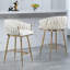 Luxueux tabourets de bar à hauteur de comptoir en velours avec une conception ergonomique et une fabrication robuste-2106004710-2106004708