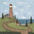 " Red And White Lighthouse " by Robin Betterley