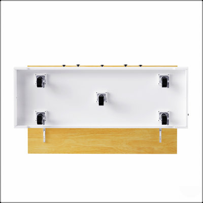 53Inch Large Kitchen Island With 2 Bar Stools, Power Outlets, And Ample Storage For Modern Kitchens And Dining Rooms