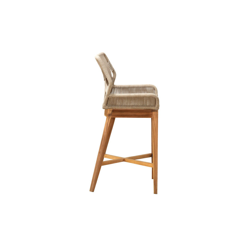 Ensemble de 2 tabourets de bar Beverly, Naturel, 26"