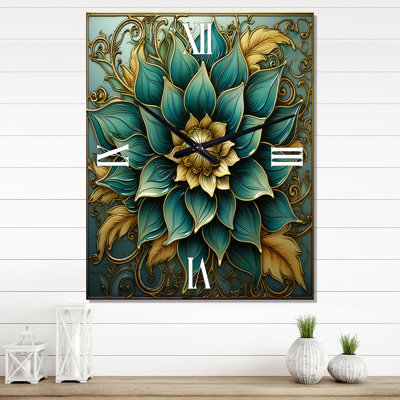 Horloge murale boho Mandala