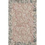 Chantilly Hand-Tufted Cut/Loop Pile Recycled Indoor Rug Paisley