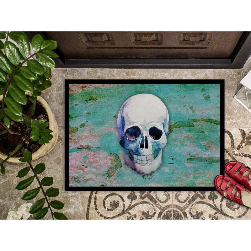 Non-Slip Halloween Outdoor Doormat, 27" W x 18" L 