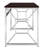 Martha Office Workspace Desk MDF/Chrome