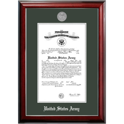 Army Certificate Classic Picture Frame