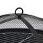 Monserrat Round Steel Wood Burning Smokeless Fire Pit