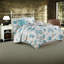 Ensembles de literie luxueux en satin de coton très grand, style bord de mer avec coussins décoratifs