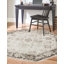 Tapis champêtre et floral de couleur kaki-1364043439