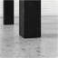 Bureau en L, finition noire