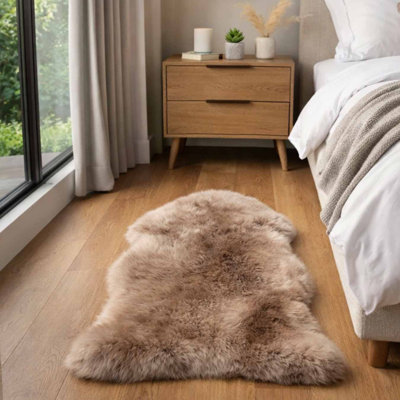 Tapis taupe intérieur / extérieur New Zealand