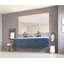 Miroir de salle de bain à DEL 72 po x 36 po avec façade et rétroéclairage, grands miroirs muraux à intensité variable avec antibrouillard, mémoire, 3 couleurs, miroir de meuble-lavabo à DEL-110584667-137259156
