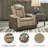 Faux Leather Power Recliner-195671581