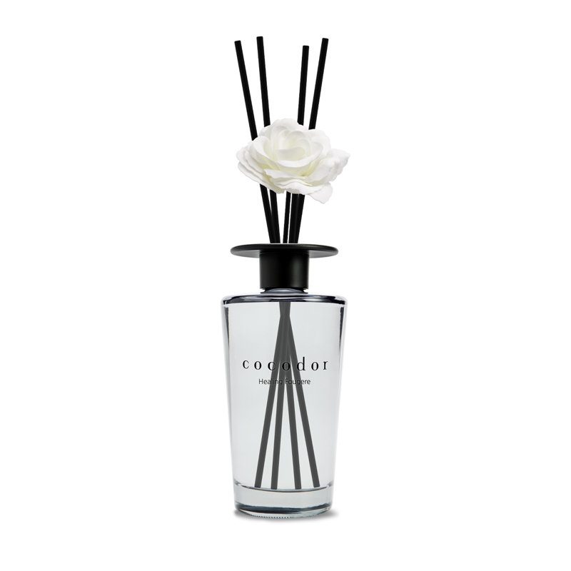 Diffuseur Cocodor 500 ml (16,9 oz) / noir / baumier et cèdre [ensemble de 8], Baume / cèdre