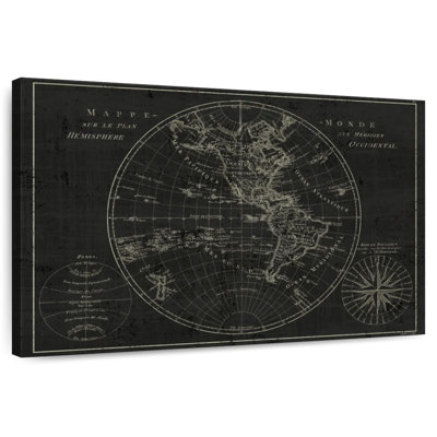 Aliaz Mappemonde Gravure III