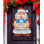 Cintre de porte Merry Christmas