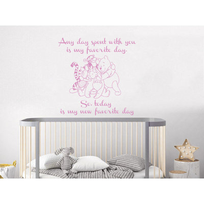 Décalcomanie murale winnie classic the pooh