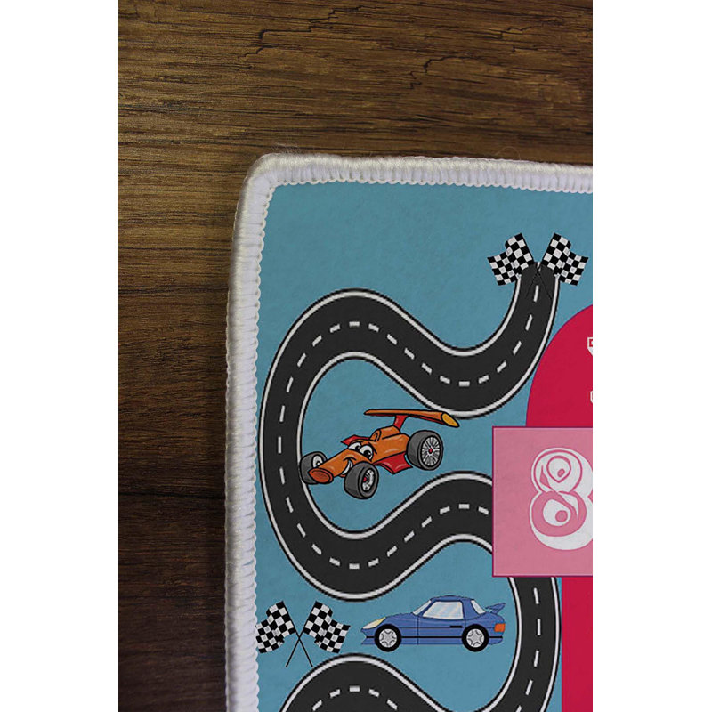 Tapis luxueux, 2,6 x 4,0 pi | 100% polyester, 650 g / m², hauteur des poils de 8 mm | Antibactérien, antidérapant sous la surface | Lavable à la machine et facile d'entretien | Parfait pour la décoration intérieure, le salon et la chambre à coucher