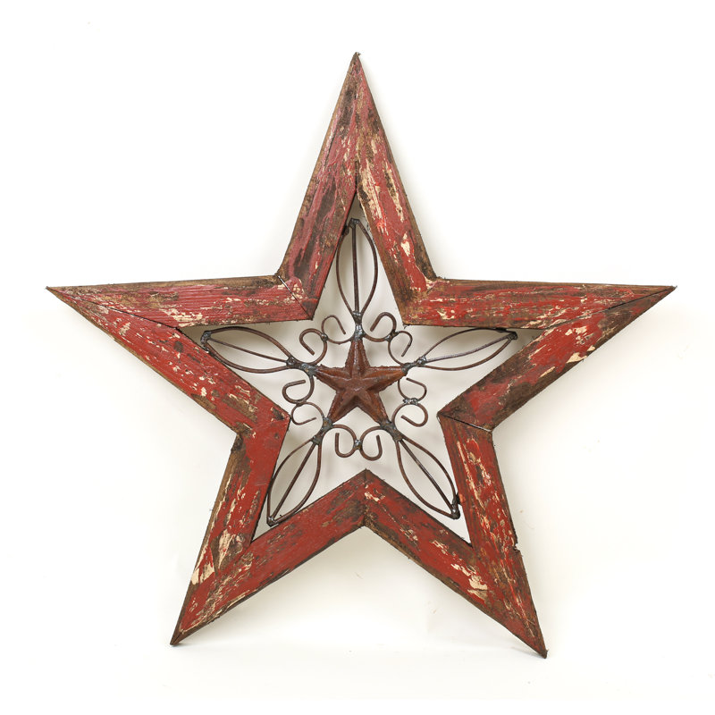 Leith Wall Decor, Red