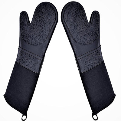 Professional Silicone Oven Mitts Baking Gloves