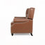 Fauteuil inclinable manuel à bras roulé