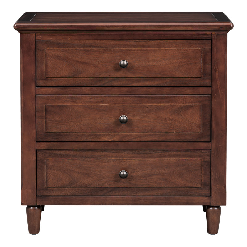 Armoire de chevet 3 pièces Vierzon Brown