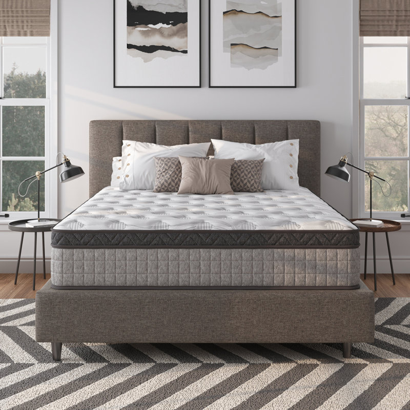 Matelas hybride 10 po, Très grand lit, 12"
