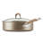 Circulon Premier Professional Hard Anodized Nonstick Cookware Induction Pots And Pans Set, 10 Piece, Bronze