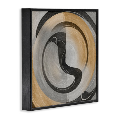 Centric Circular Swoop Giclee Art by Noah Bay