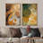 Geometric Shape " Multicolor Fluid Circle Colorful Modern " 2 - Pieces-91069316-91069318