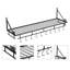 Metal Rectangle Wall Mounted Pot Rack