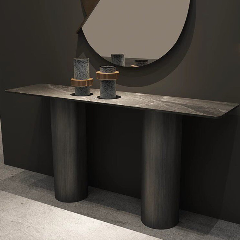 Console Modern Minimalist Luxury, H 31,5 po x l 62,99 po x P 15,75 po