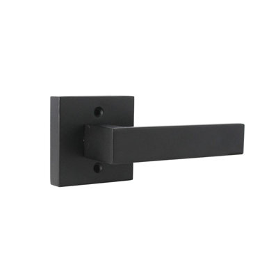 Door Lever with Rosette Heavy Duty Solid Levers