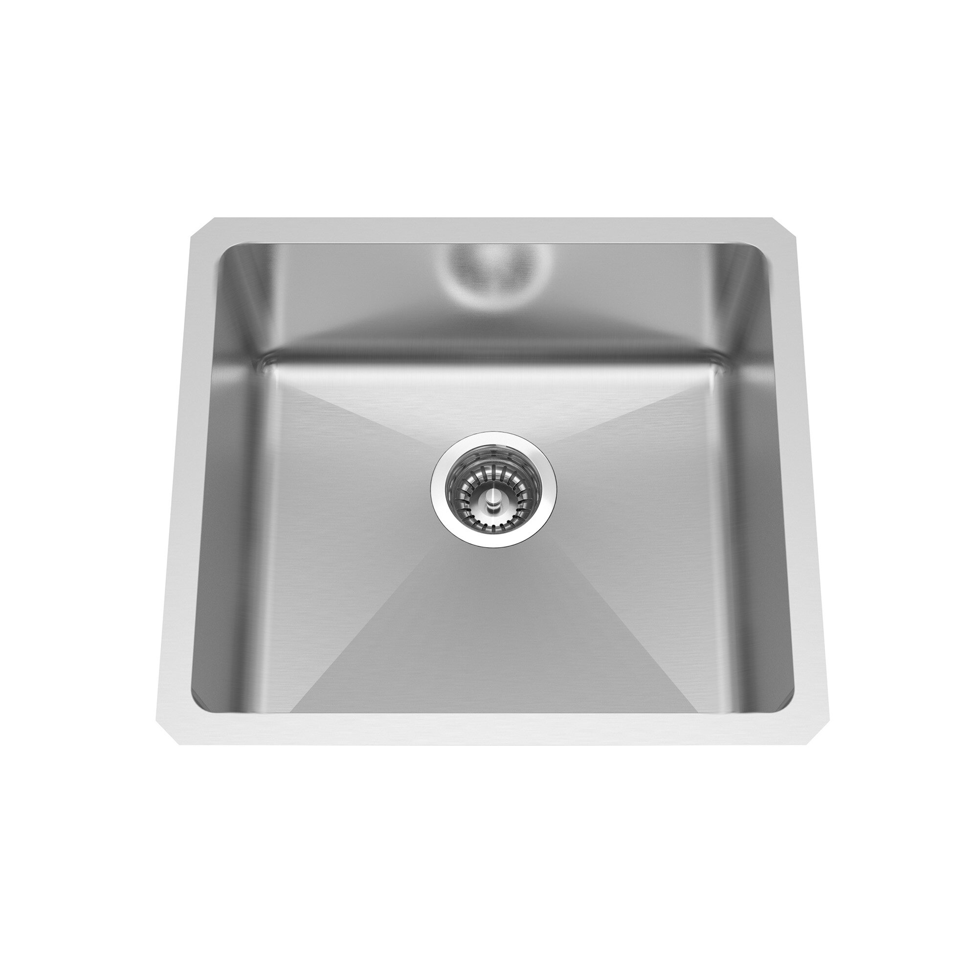 Kindred 24 63 L Undermount Single Bowl Stainless Steel Kitchen Sink   2463 L Undermount Single Bowl Stainless Steel Kitchen Sink 