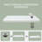 60“ L x 36" W White Acrylic Shower Base for Three-Wall Alcove with Right Drain & Magnetic Cover, Hassle-Free Cleaning